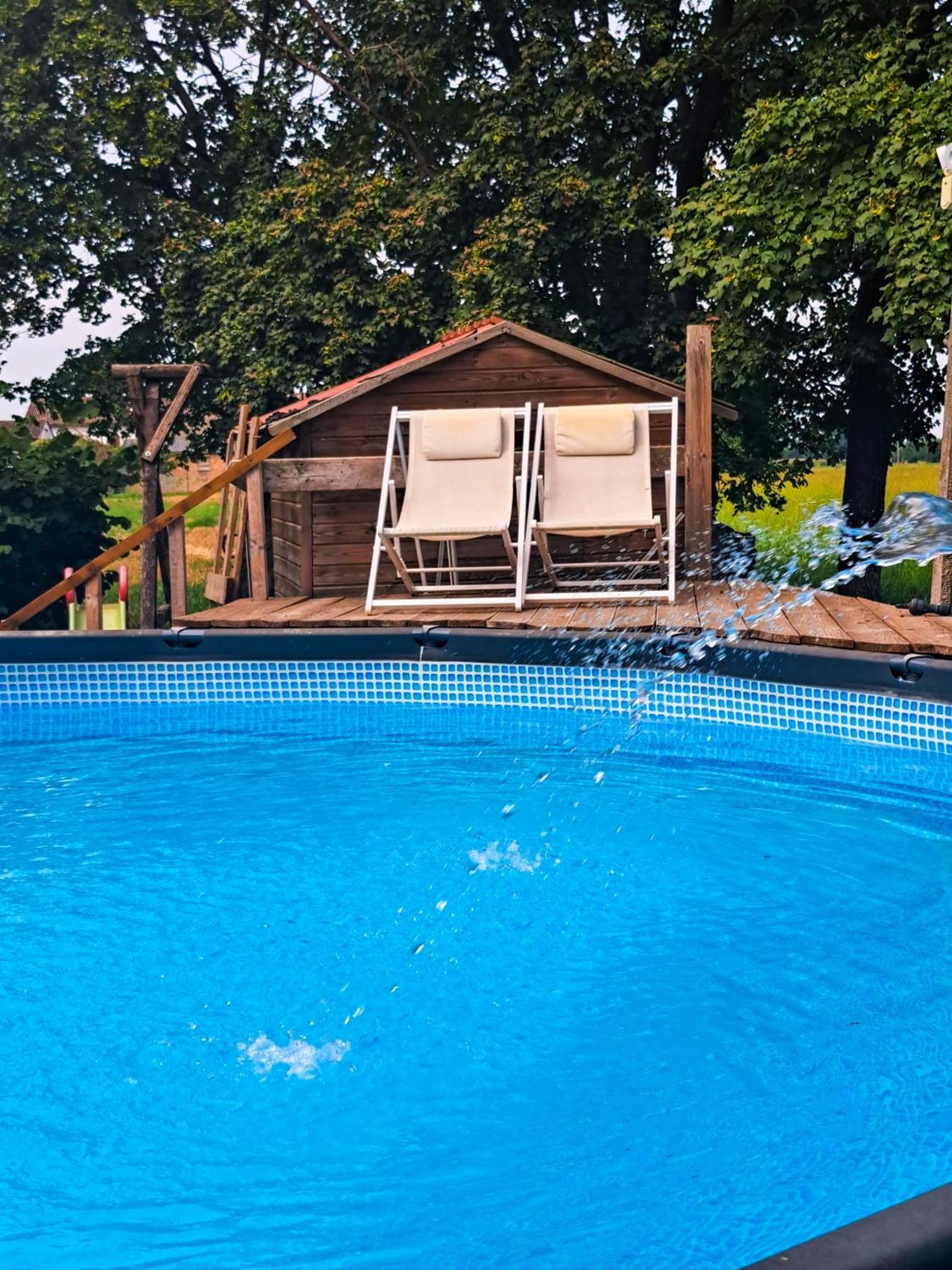 La Casina Bed and Breakfast Trecasali Exteriör bild